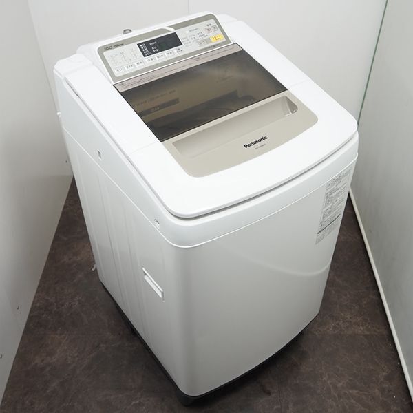 【中古】SGA-NAFA100H2N/洗濯機/10.0kg/Panasonic/パナソニック/NA-FA100H2-N/即効泡洗浄/送風乾燥/自動槽洗浄/2016年モデル/設置配送込み_画像3