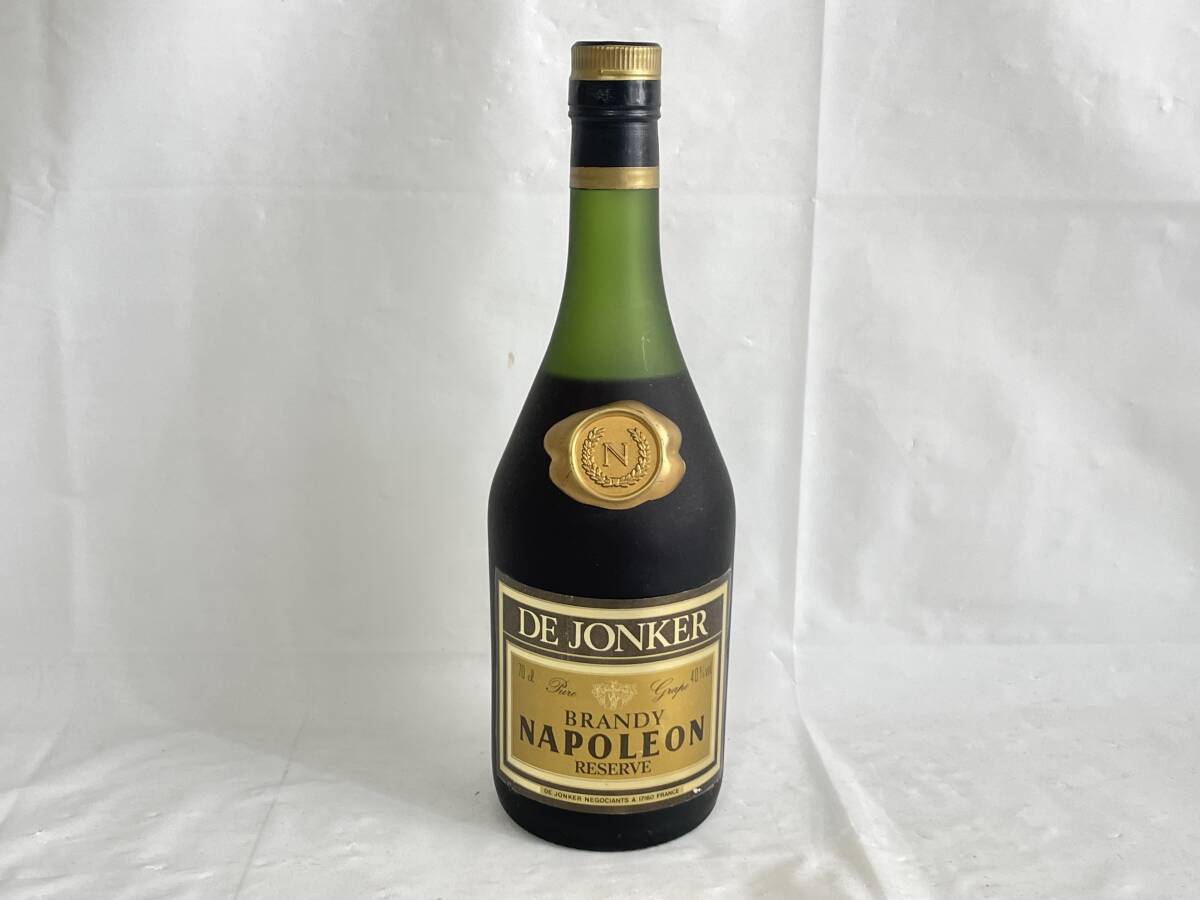 KF0507-51I DE JONKER NAPOLEON RESERVE 700ml 40％ デ ジョンカー ナポレオン リザーブ ブランデー 古酒の画像1