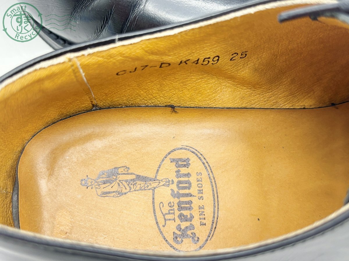 2404604615 ▲ THE KENFORD ケンフォード CJ7-D K459 25.0cm ビジネスシューズ レザー 革靴 ブラック 黒 メンズ 靴 中古の画像7