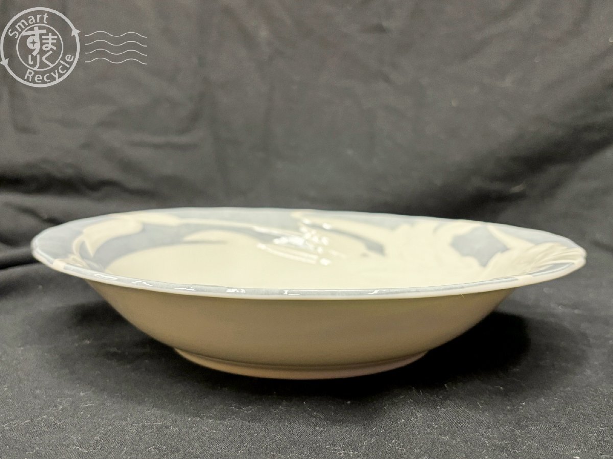 2404604724 ^ DAVID HICKSte- bit hiksDH713pi черновой карри тарелка европейская посуда керамика цветок цветок белый посуда б/у 