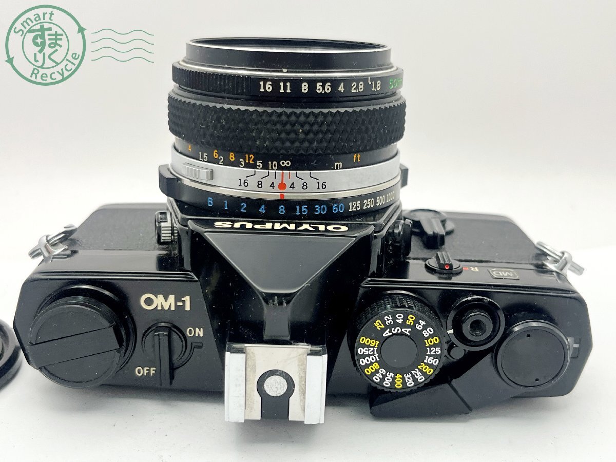 2404600069　■ OLYMPUS オリンパス OM-1 一眼レフフィルムカメラ OLYMPUS OM-SYSTEM F.ZUIKO AUTO-S 1:1.8 f=50㎜ 空シャッターOK カメラ_画像3