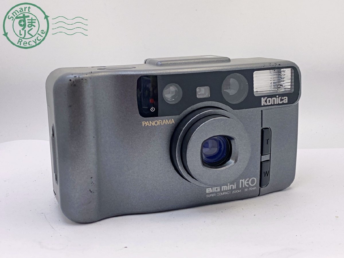 2404600398 ●Konica BiG mini NEO コニカ ビッグミニ ネオ フィルムカメラ コンパクトカメラ 通電確認済み 中古の画像1