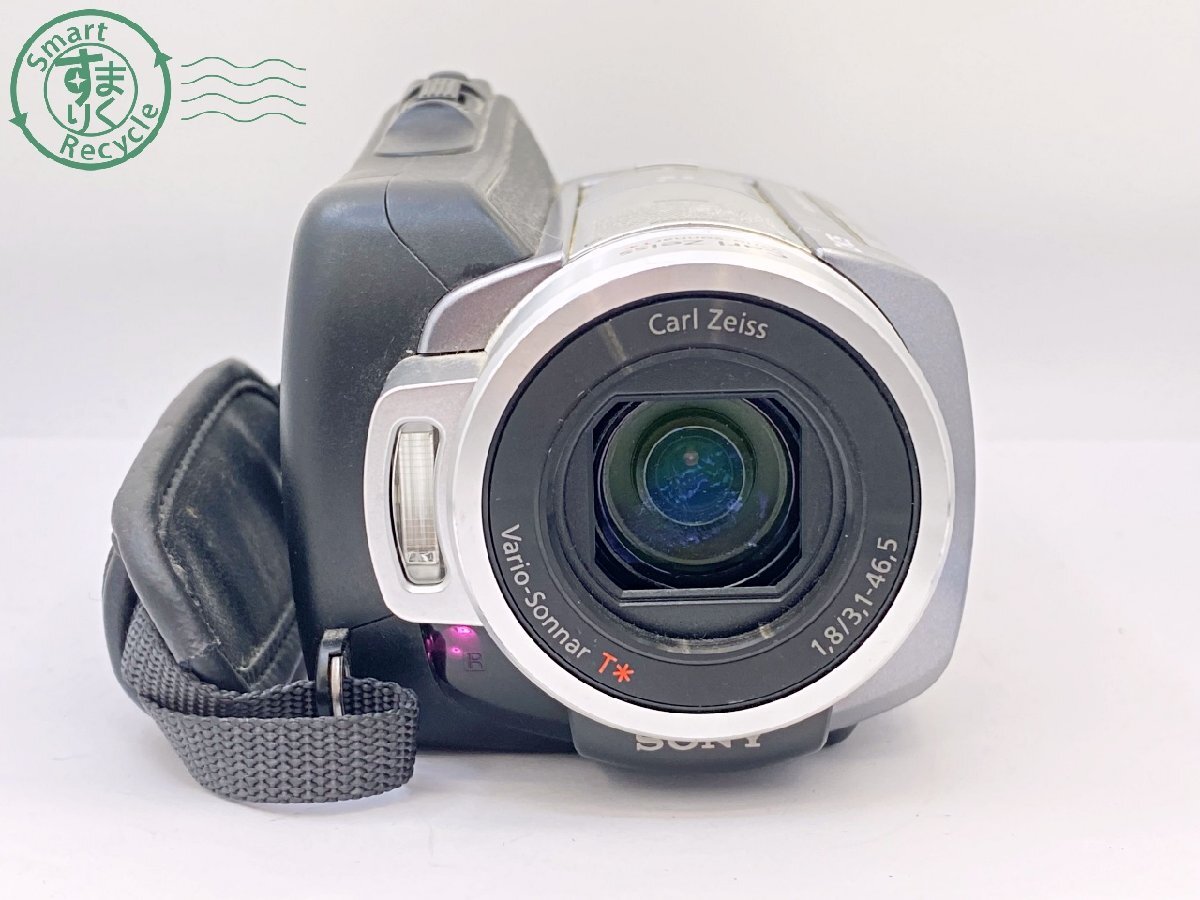 2404600413 ●SONY DCR-SR220 ソニー デジタルビデオカメラ レコーダー 08年製 バッテリー付き ジャンク 中古の画像2
