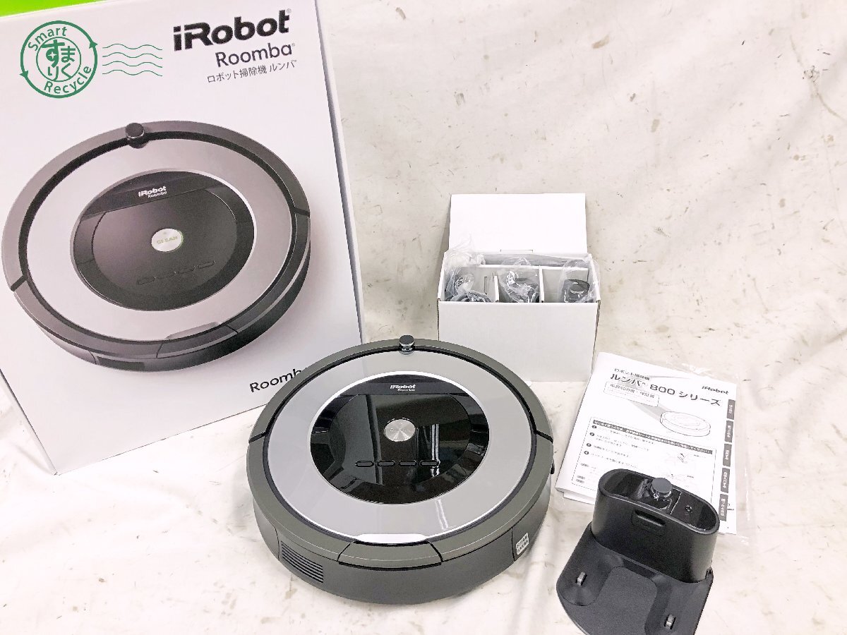 2404601051 ▽ ルンバ 875 iROBOT Roomba アイロボット 掃除機 家電 掃除機 クリーナー 自動 充電式 電化製品 未使用 保管品 中古の画像1