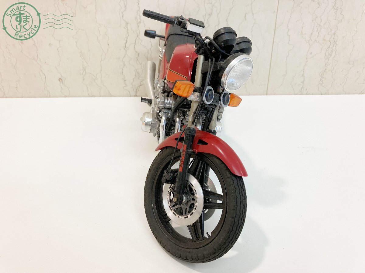 2404601177 ♭ HONDA ホンダ CB750-F バイク プラモデル 二輪車 オートバイ ホビー 乗り物 レッド 中古 現状品の画像3