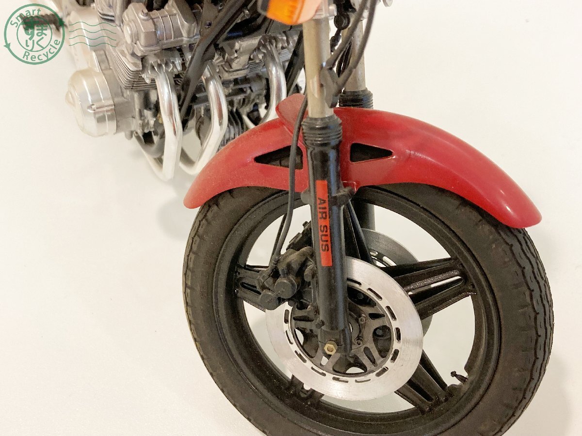 2404601177 ♭ HONDA ホンダ CB750-F バイク プラモデル 二輪車 オートバイ ホビー 乗り物 レッド 中古 現状品の画像8