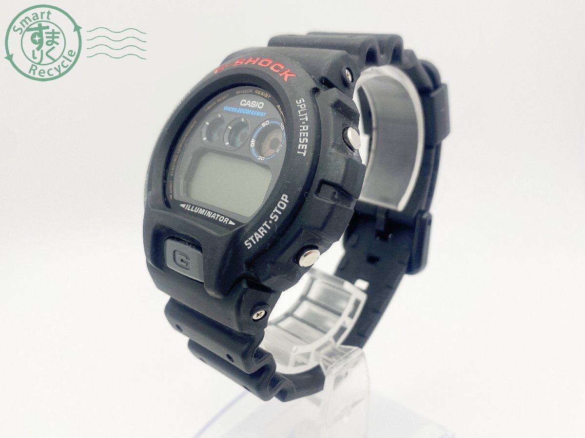 2404601638 ▽ CASIO カシオ G-SHOCK DW-6900 メンズ 腕時計 QZ クォーツ デジタル 黒 ブラック ヴィンテージの画像3