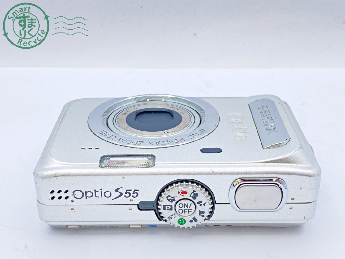 2404601959 ●PENTAX Optio S55 ペンタックス オプティオ デジタルカメラ デジカメ ジャンク 中古の画像5