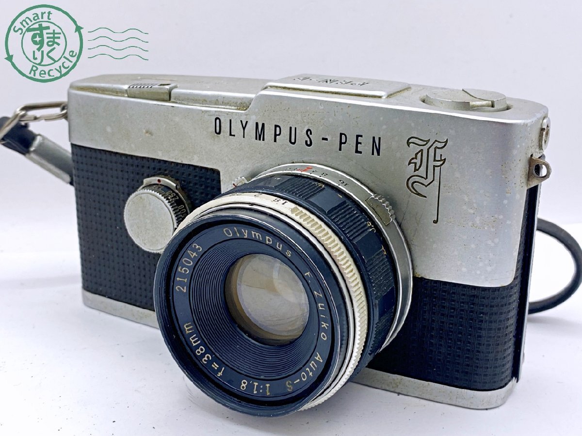 2404602464 ●OLYMPUS-PEN F オリンパス F.Zuiko Auto-S 1:1.8 f=38mm フィルムカメラ 一眼レフ マニュアルフォーカス 中古の画像1