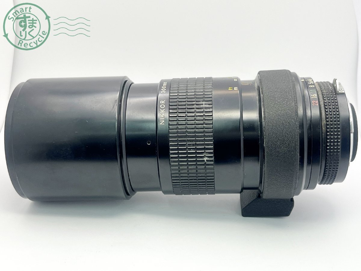 2404602455 ■ Nikon ニコン 一眼レフカメラ用レンズ NIKKOR 300㎜ 1:4.5 望遠レンズ キャップ付き カメラの画像2