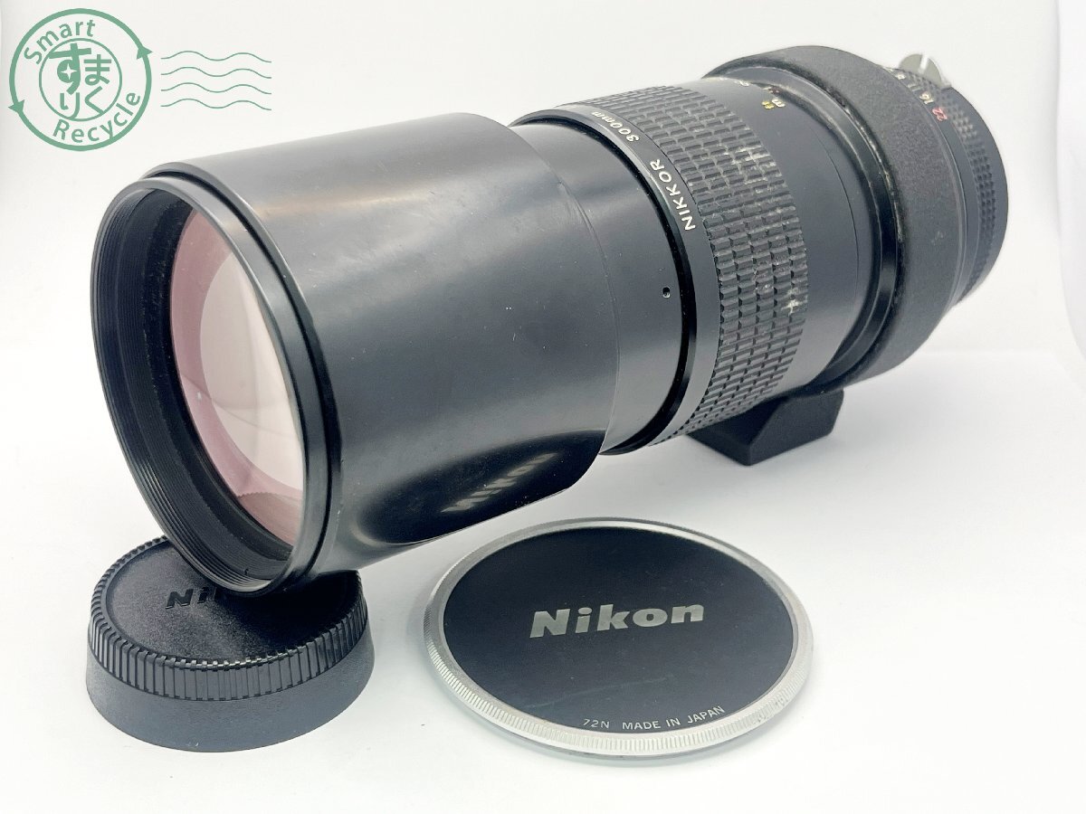 2404602455 ■ Nikon ニコン 一眼レフカメラ用レンズ NIKKOR 300㎜ 1:4.5 望遠レンズ キャップ付き カメラの画像1