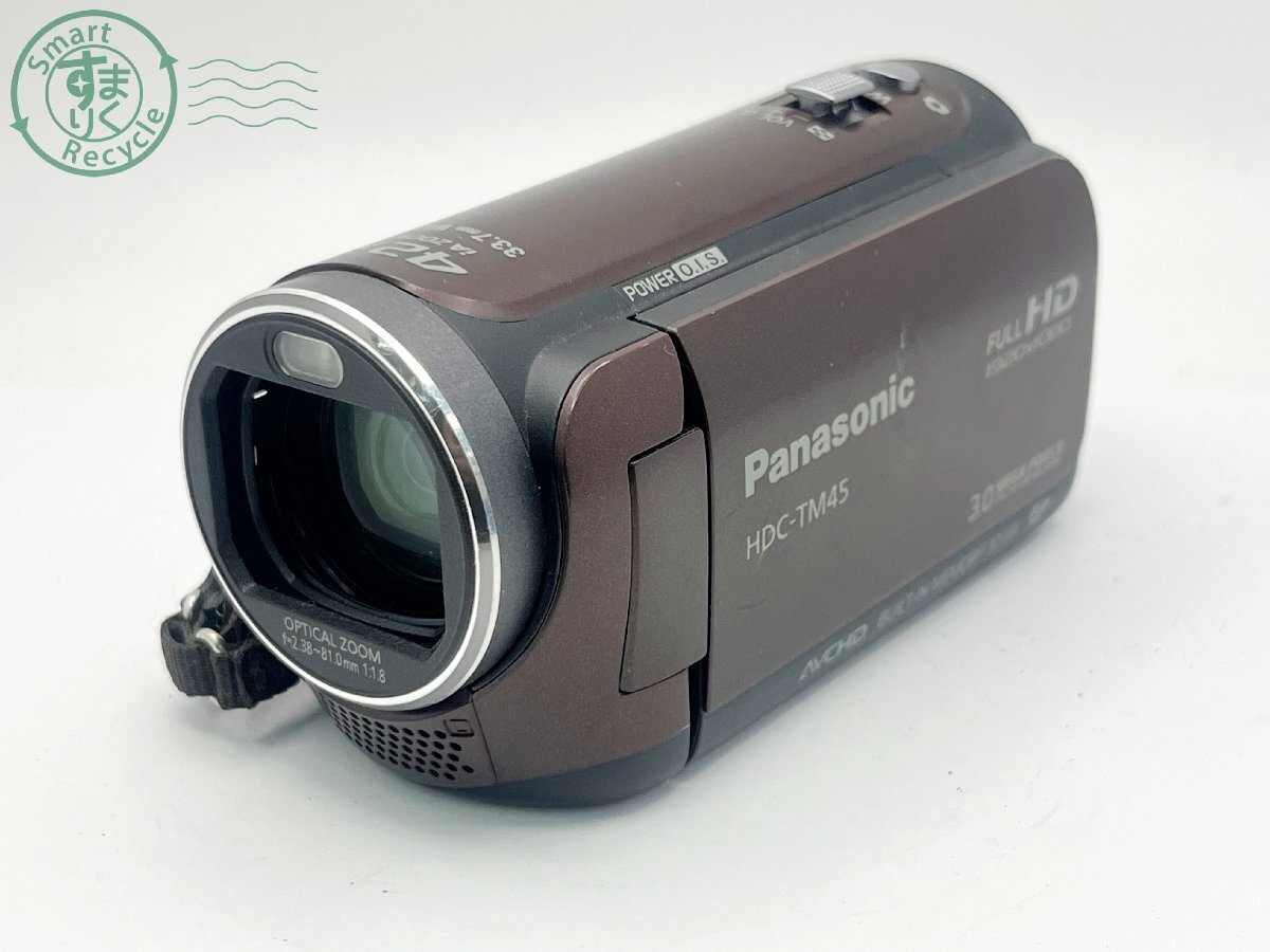 2404602637 ■ Panasonic パナソニック HDC-TM45 デジタルビデオカメラ バッテリー付き 通電確認済み カメラの画像1