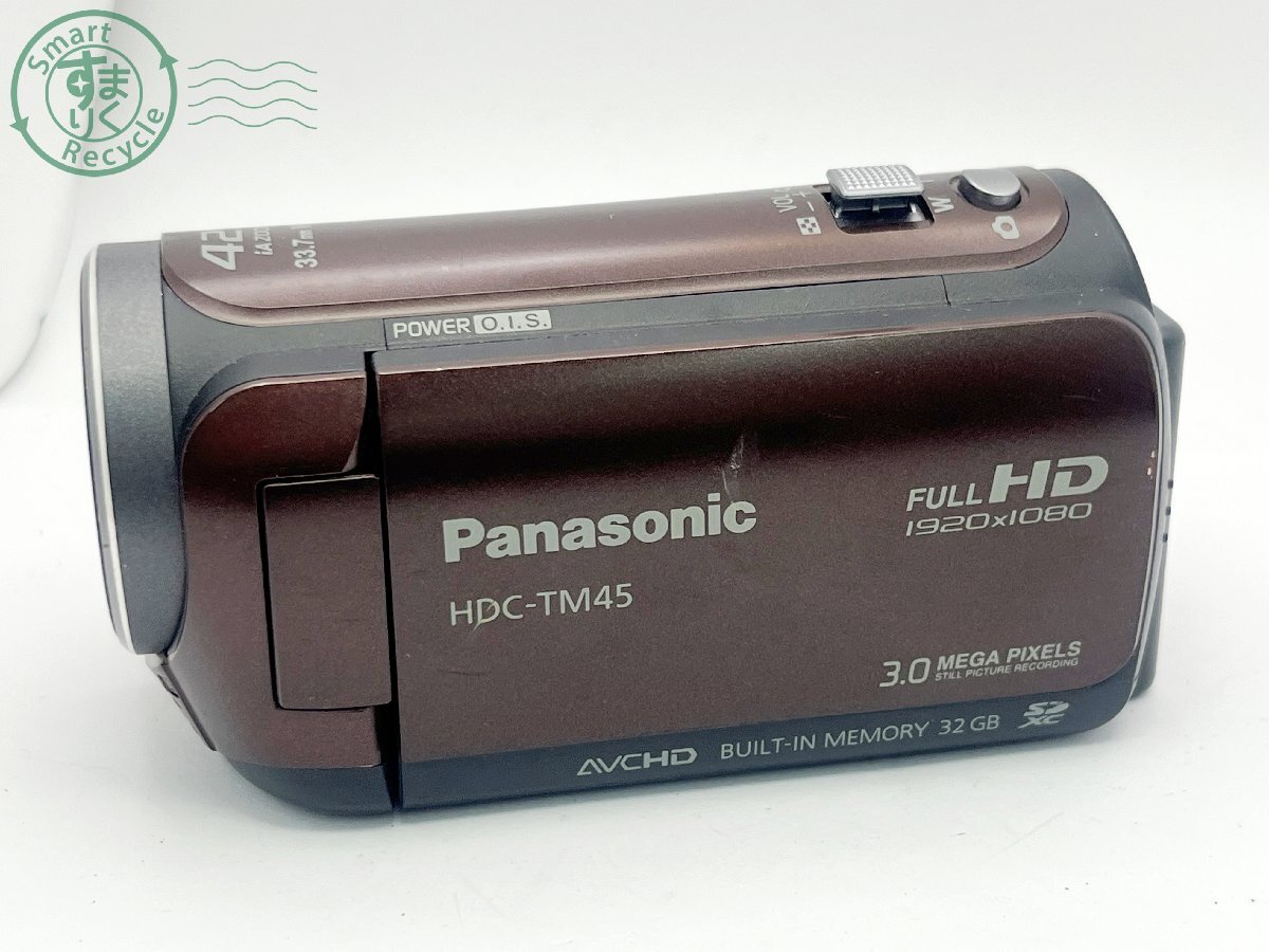 2404602637 ■ Panasonic パナソニック HDC-TM45 デジタルビデオカメラ バッテリー付き 通電確認済み カメラの画像3