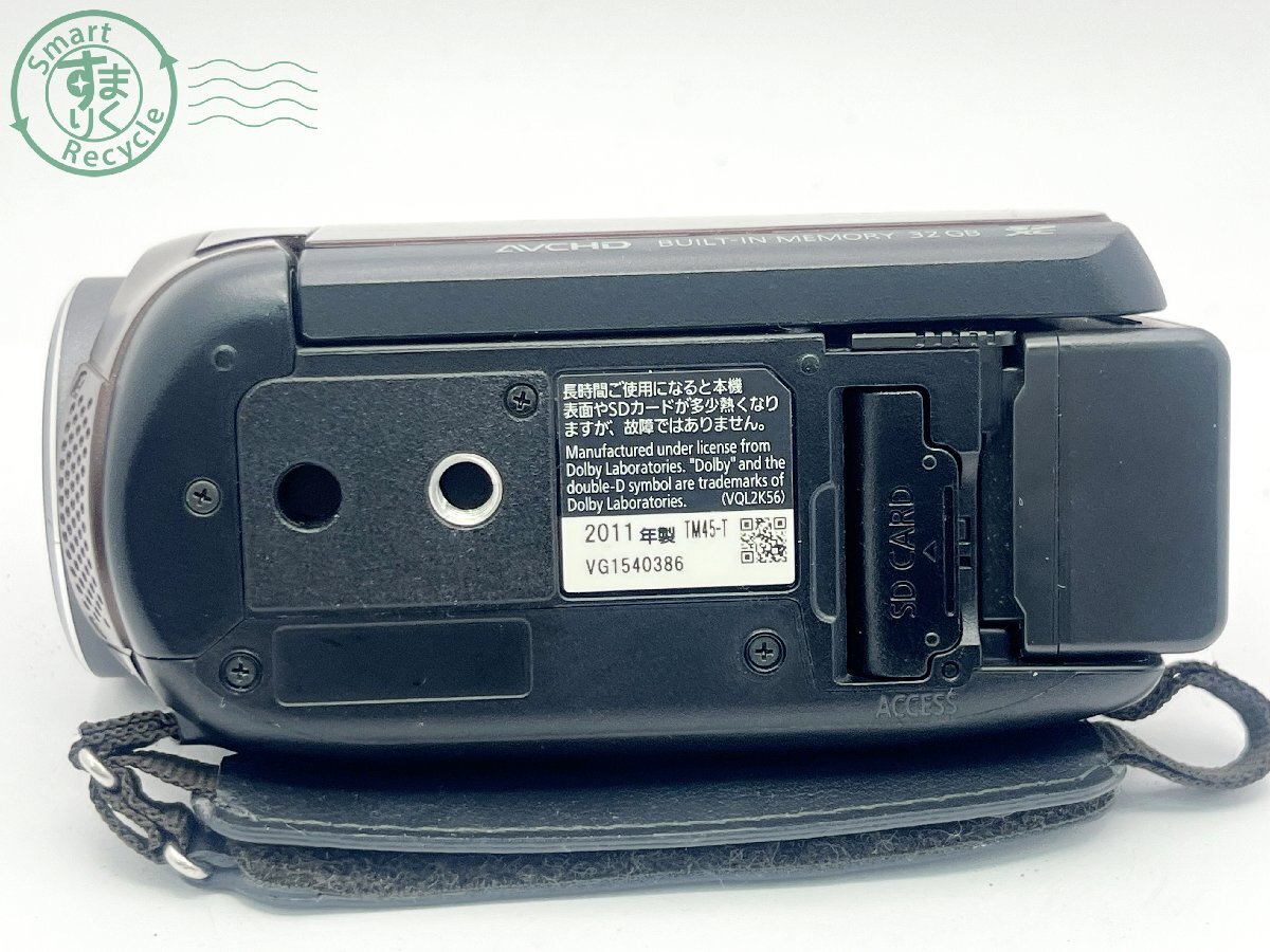 2404602637 ■ Panasonic パナソニック HDC-TM45 デジタルビデオカメラ バッテリー付き 通電確認済み カメラの画像4