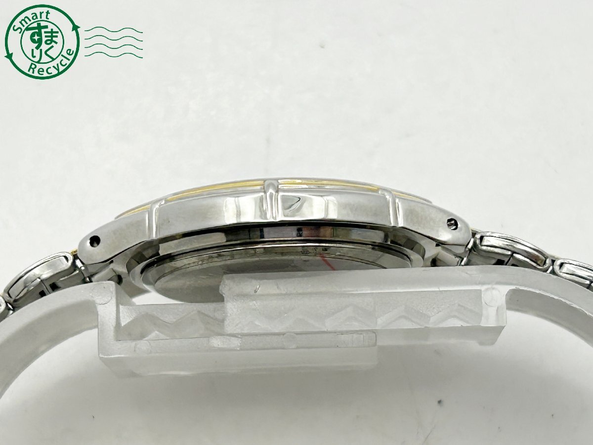 2404602548 ◇ Klaeuse クロイゼ SK-293-F 黒文字盤 ゴールド NATURAL DIAMOND 1P 3針 クォーツ QUARTZ QZ 腕時計 中古の画像6