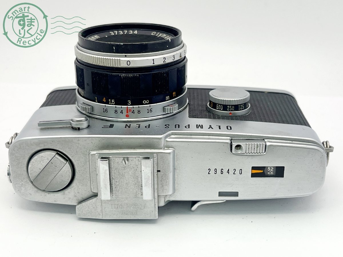 2404602899 ■ OLYMPUS オリンパス PEN F 一眼レフフィルムカメラ Olympus F.zuiko Auto-S 1:1.8 f=38㎜ 空シャッターOK カメラの画像3