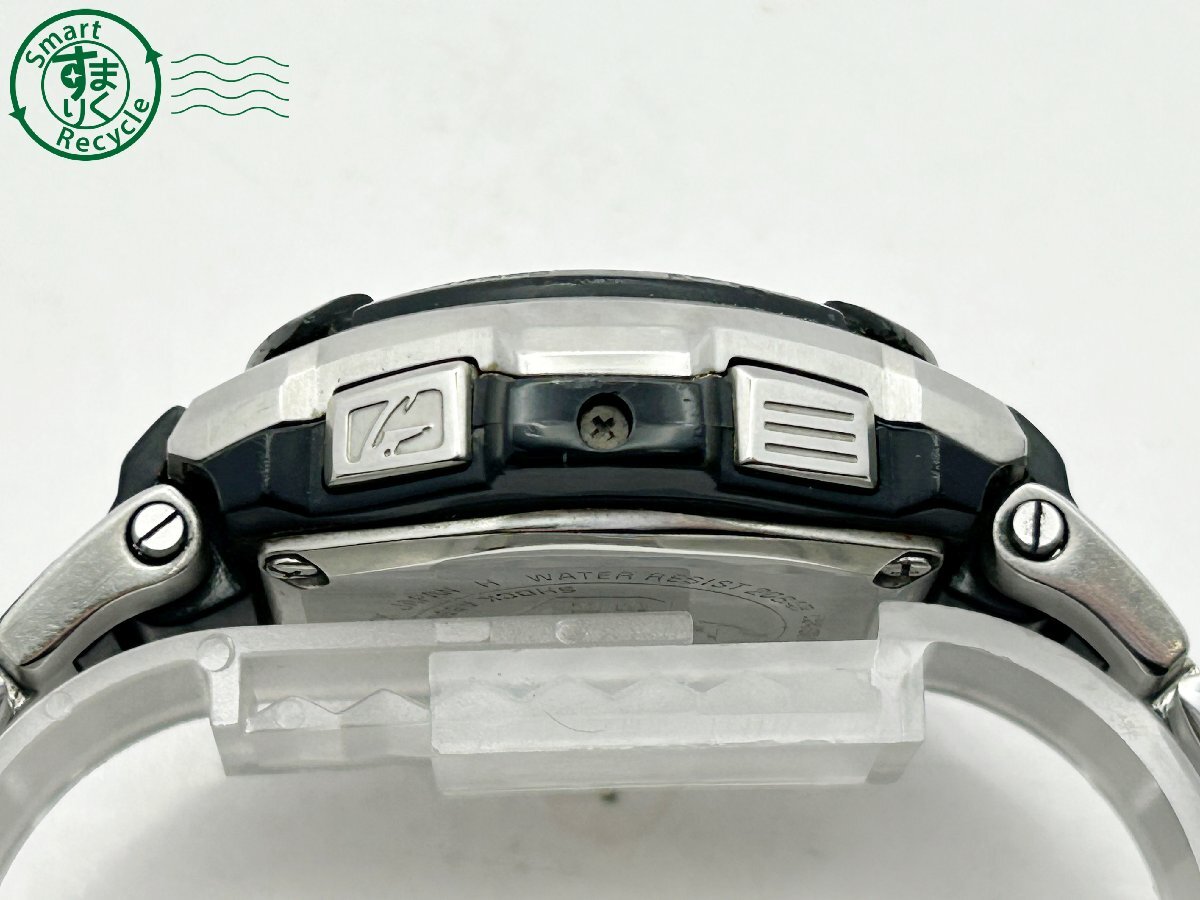 2404603921 ◇ CASIO カシオ G-SHOCK ジーショック MT-G MTG-1500 デジアナ タフソーラー ブラック メンズ 腕時計 中古の画像5