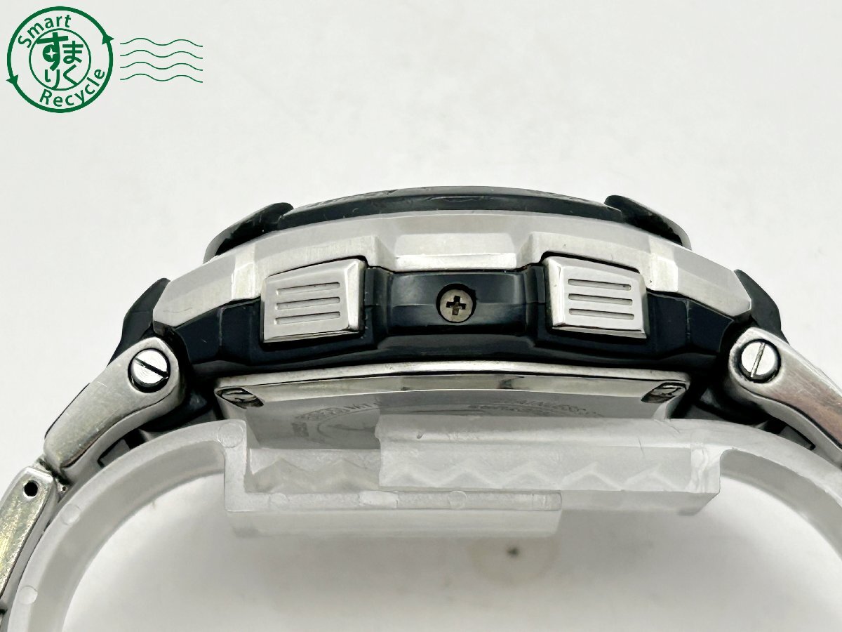 2404603921 ◇ CASIO カシオ G-SHOCK ジーショック MT-G MTG-1500 デジアナ タフソーラー ブラック メンズ 腕時計 中古の画像6