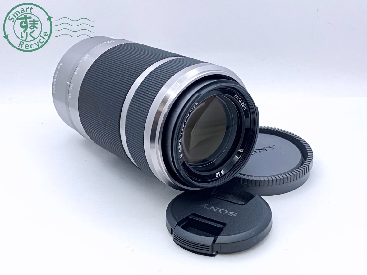 2404604116　●SONY ソニー SEL55210 E 4.5-6.3/55-210 OSS 1m/3.29ft φ49 E-mount カメラレンズ オートフォーカス 中古_画像1