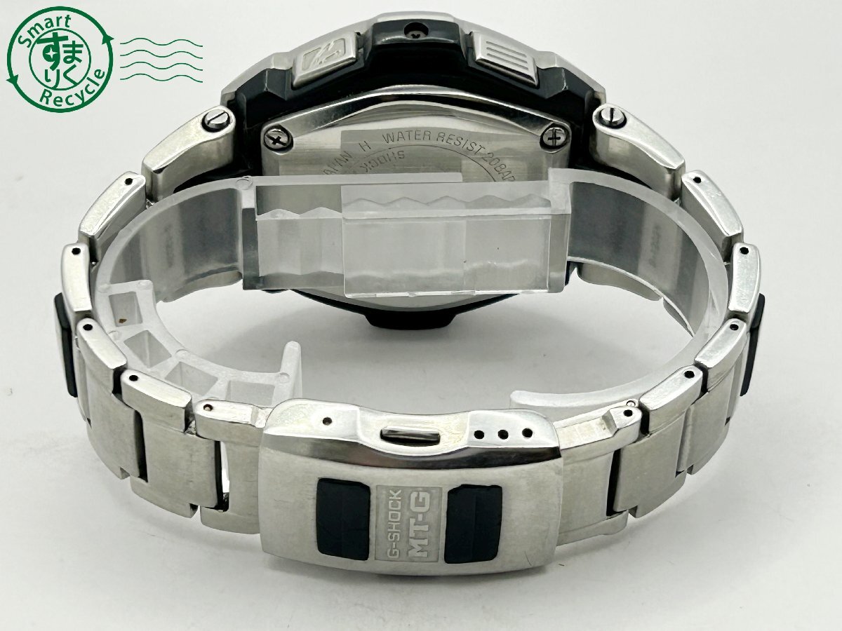2404603921 ◇ CASIO カシオ G-SHOCK ジーショック MT-G MTG-1500 デジアナ タフソーラー ブラック メンズ 腕時計 中古の画像7