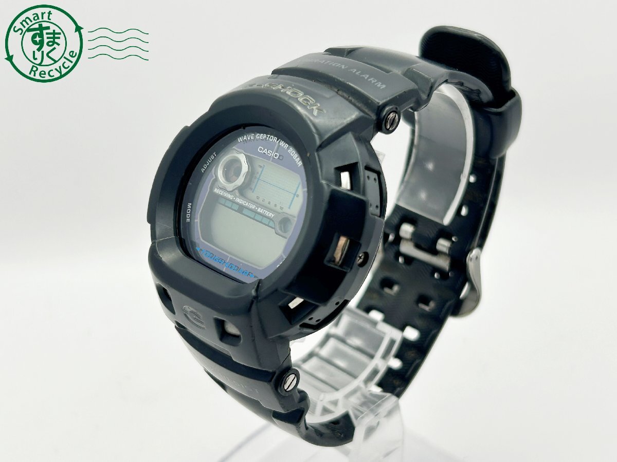 2404604330 ◇CASIO カシオ G-SHOCK ジーショック THE G GW-400J デジタル ブラック タフソーラー ウェーブセプター メンズ 腕時計 中古の画像3