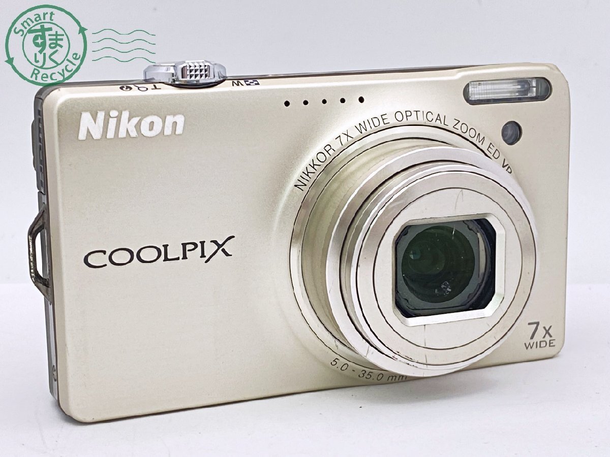 2404604832　●Nikon COOLPIX S6000 ニコン クールピクス デジタルカメラ デジカメ 通電確認済み 難あり 中古_画像1