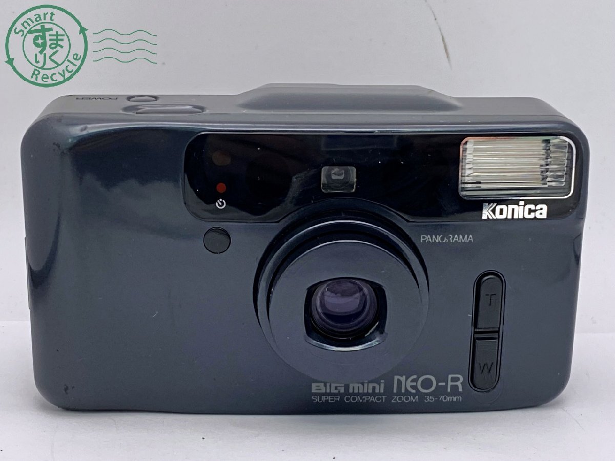 2404604779 ●Konica Big mini NEO-R コニカ ビッグミニ フィルムカメラ コンパクトカメラ 通電確認済み 中古の画像2