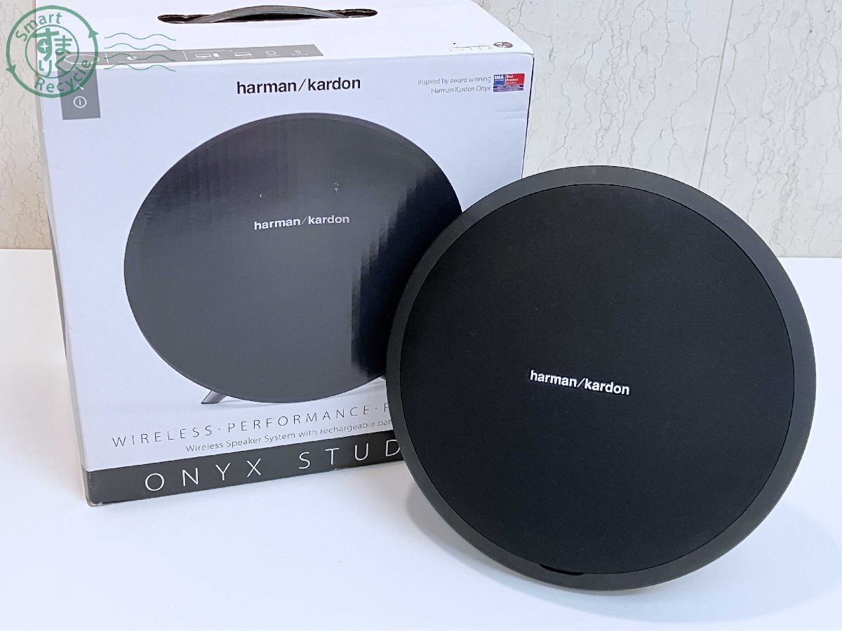 2404604448 ★ HARMAN KARBON ONYX STUDIO WIRELESS SPEAKER ハーマンカードン Bluetoothスピーカー ワイヤレススピーカー 本体のみの画像1