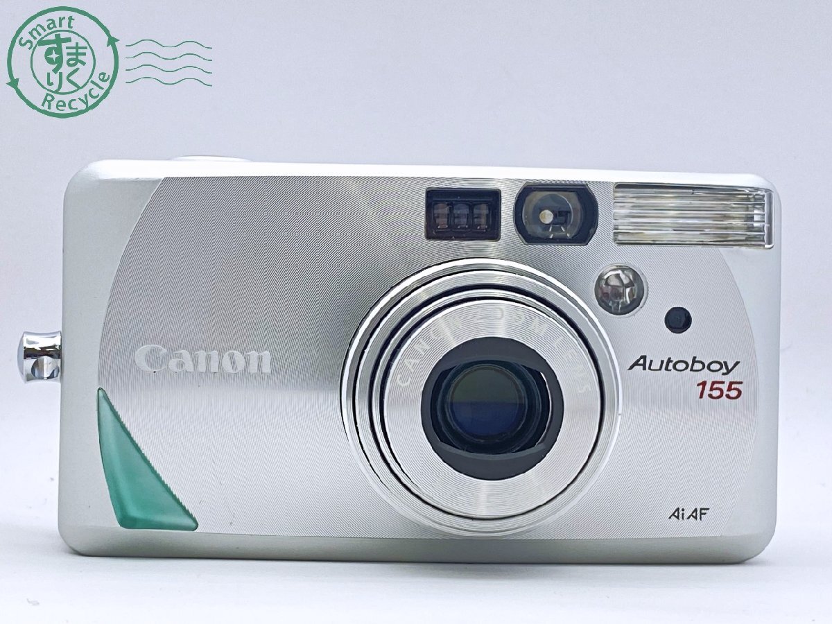 2404604529 ●Canon Autoboy 155 キヤノン オートボーイ フィルムカメラ コンパクトカメラ 通電確認済み 中古の画像2
