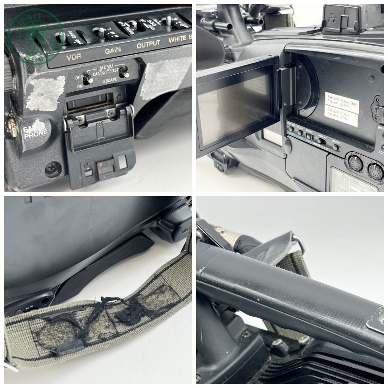 2404600840 ■ 1円~ SONY ソニー PDW-F800 業務用ビデオカメラ HA18×7.6BERM-M48 FUJINON バッテリー無し ケースき 通電未確認 ジャンクの画像8