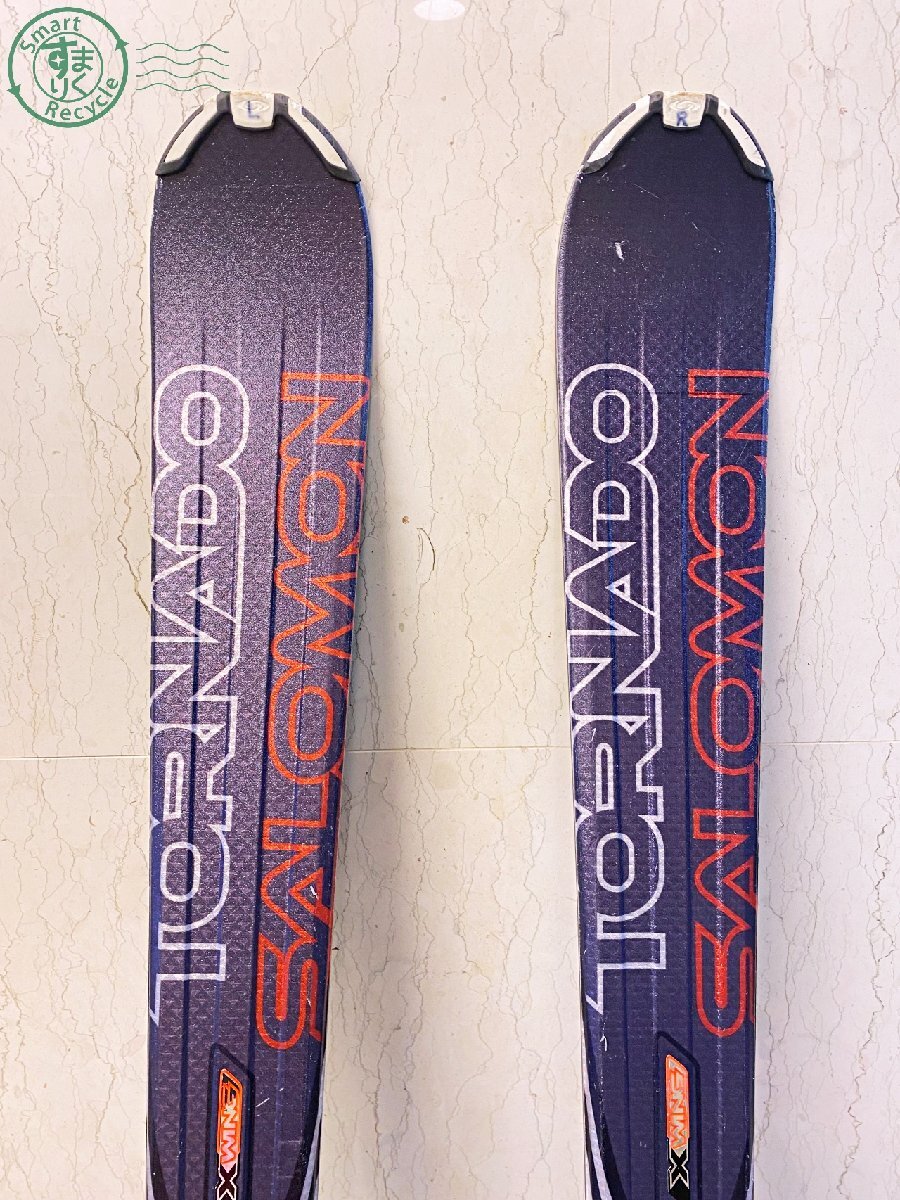 2404602299 ●SALOMON TORNADO LX XWING サロモン 168cm スキー板 スキーボード 現状品 中古 スキー便の画像2