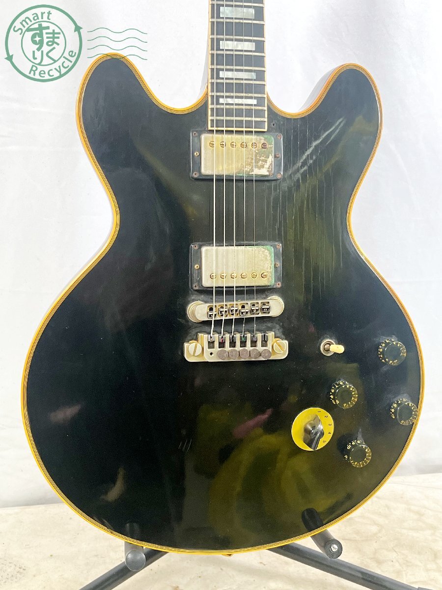 2404603870 ■ 1円~ Gibson USA ギブソン Lucille B.B.king エレキギター Ebony Black 1982年製 80962701 ハードケース付き 弦楽器の画像3