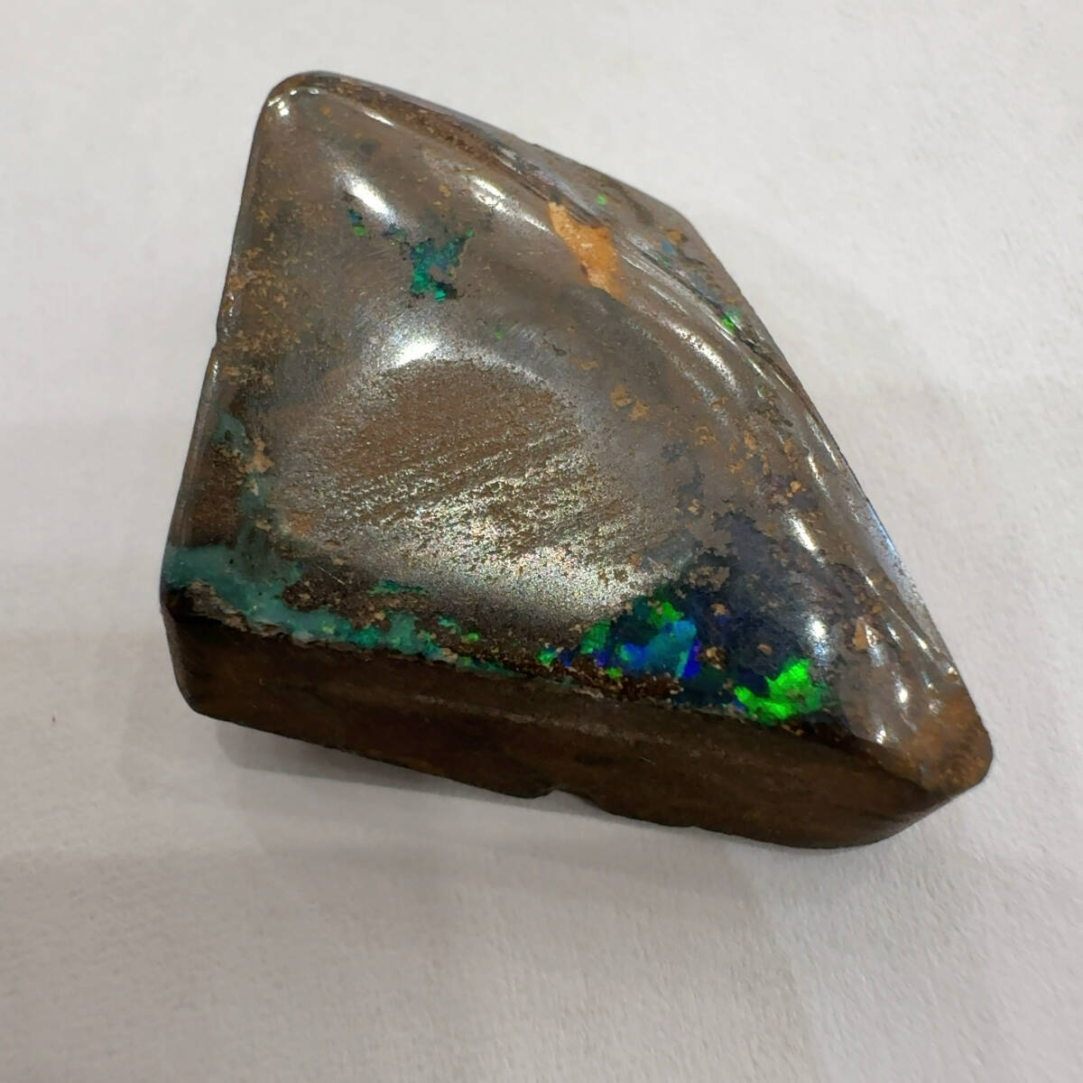 【E24183】25.2ct ボルダーオパール オパール オーストラリア産 天然石 鉱物 原石 パワーストーン_画像10
