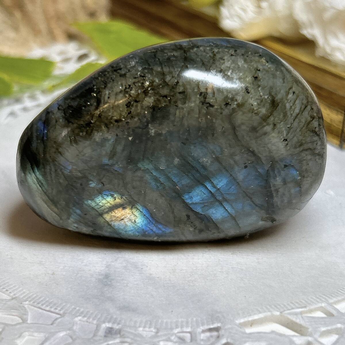 【E9055】ラブラドライト＊シラー＊ペブル＊タンブル＊Labradorite＊天然石＊パワーストーン_画像4