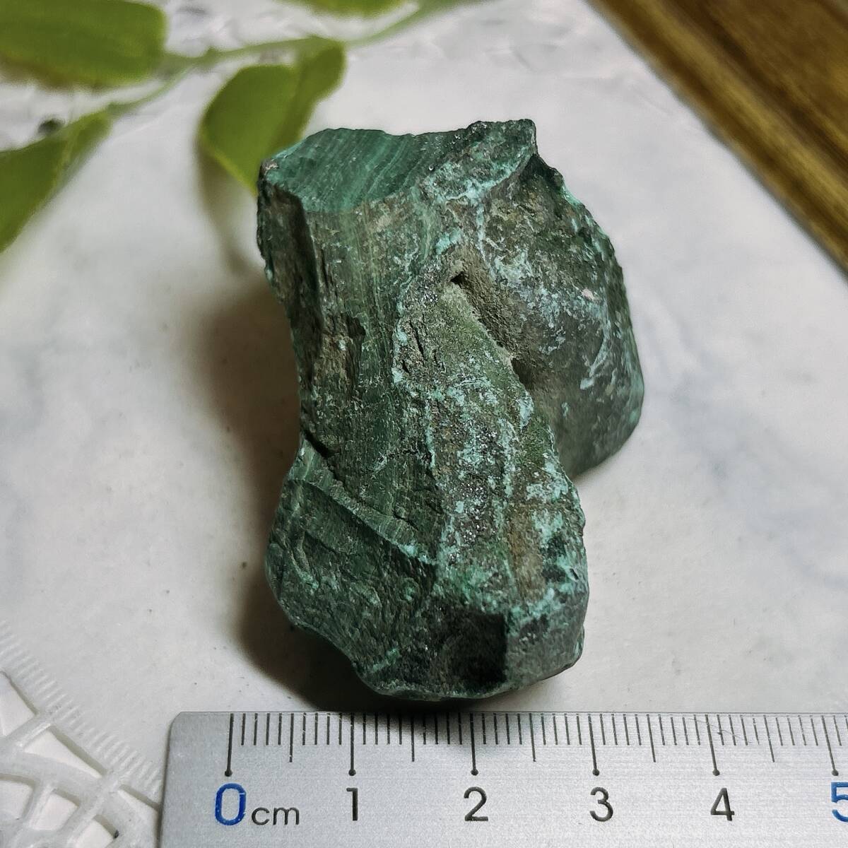【E9157】マラカイト ザイール産　孔雀石 天然石 原石 鉱物 パワーストーン