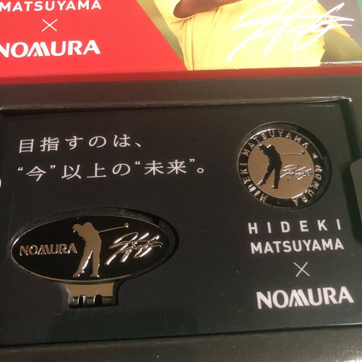 非売品 松山英樹プロ グリップマーカー NOMURA HIDEKI MATSUYAMA_画像2