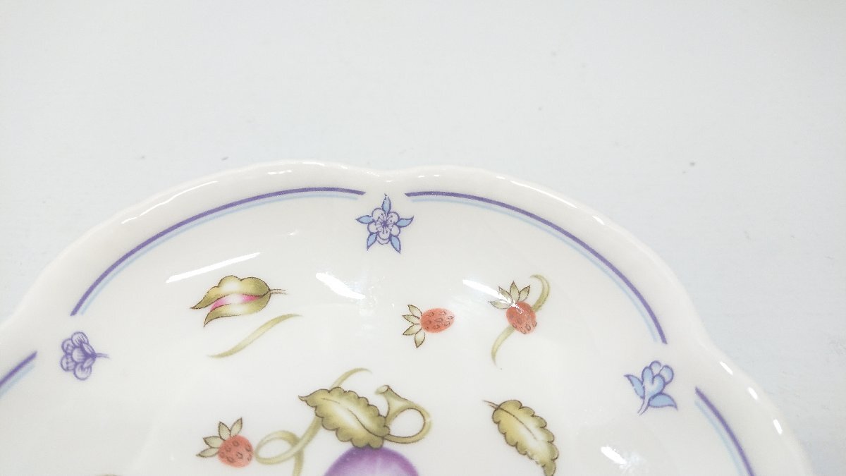 【中古】ROYAL CROWN DERBY ロイヤルクラウンダービー チャッツワース ミニプレート 小皿 トレー キングラム（イ）の画像3