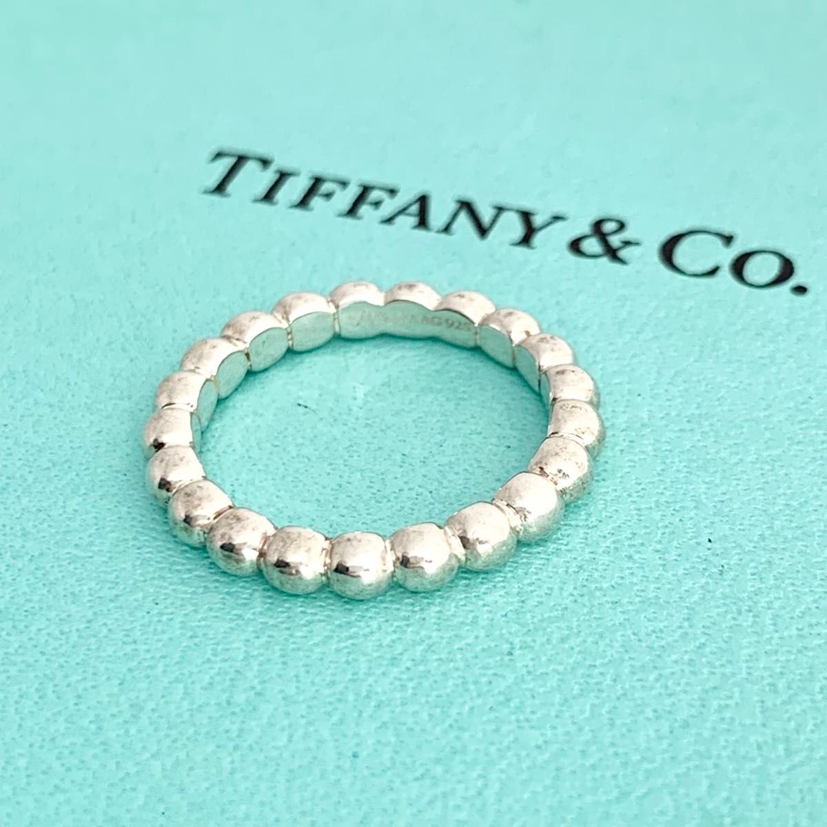 TIFFANY&Co ティファニー ハードウェア ボール ビーズ リング TIFFANY&Co ティファニー ハードウェア ボール ビーズ リング