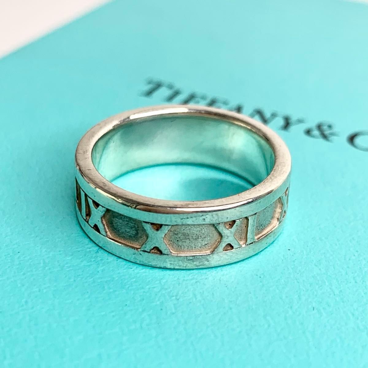 TIFFANY&Co. ティファニーアトラス 1995 シルバーリング bq3