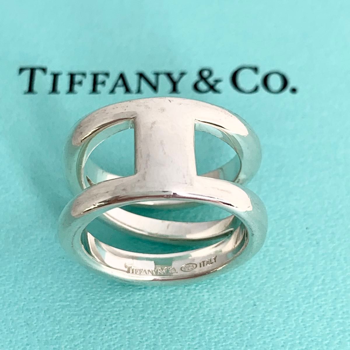 TIFFANY&Co. ティファニー ダイアゴナル リング 廃盤 x9 