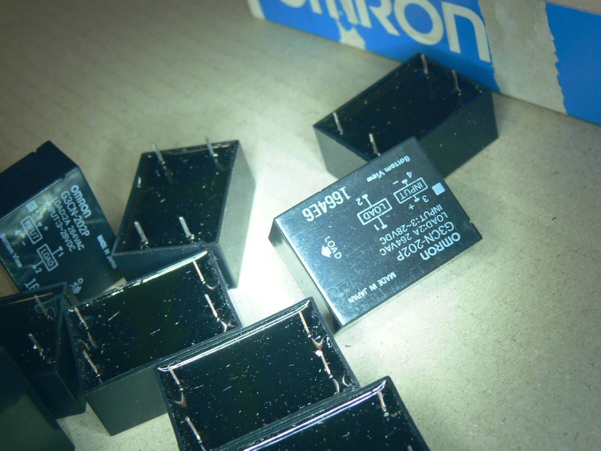 OMRON SOLID-STATE RELAY G3CN-202P 10個セット_画像7