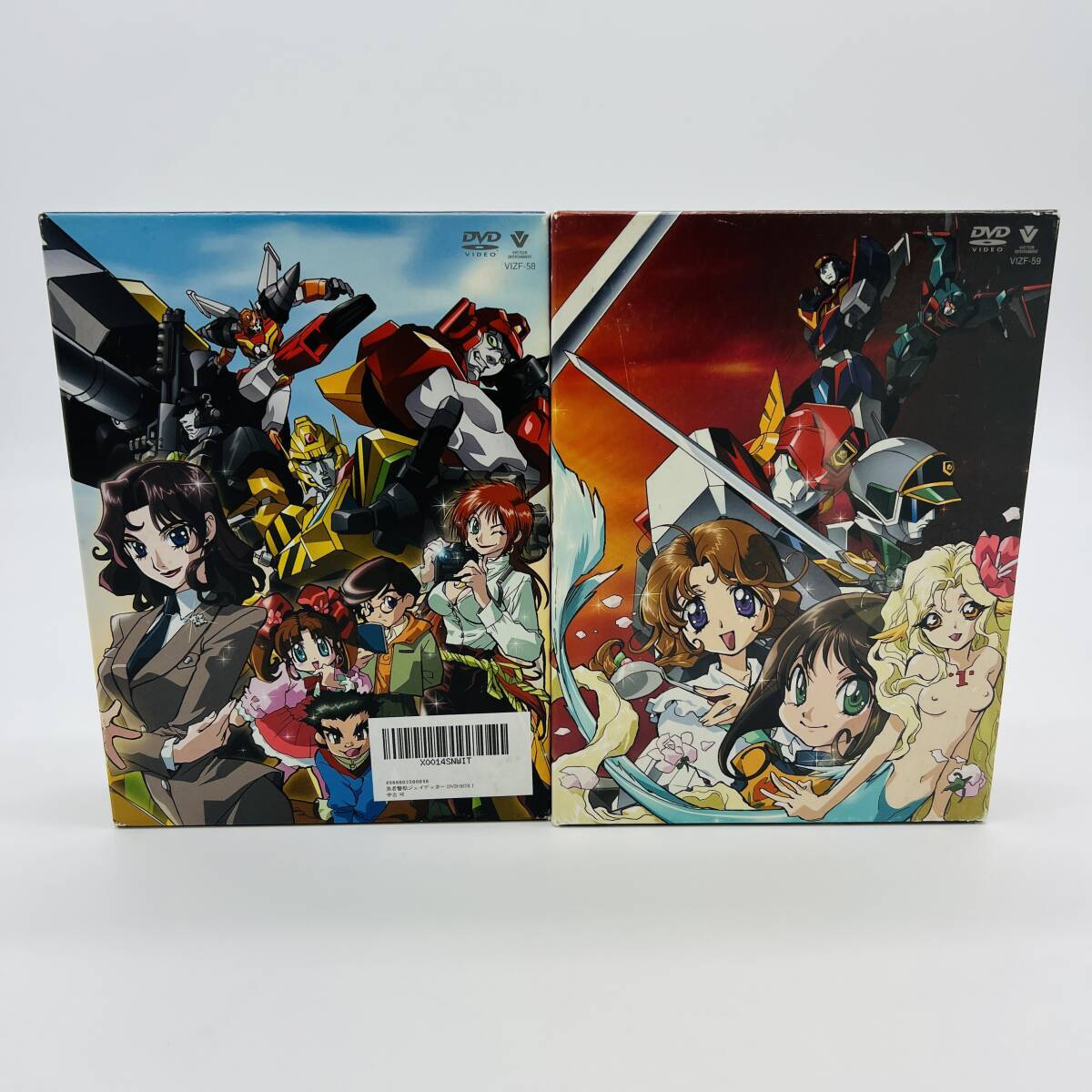 1円～ ジェイデッカー DVD-BOX Ⅰ・Ⅱ セットの画像1