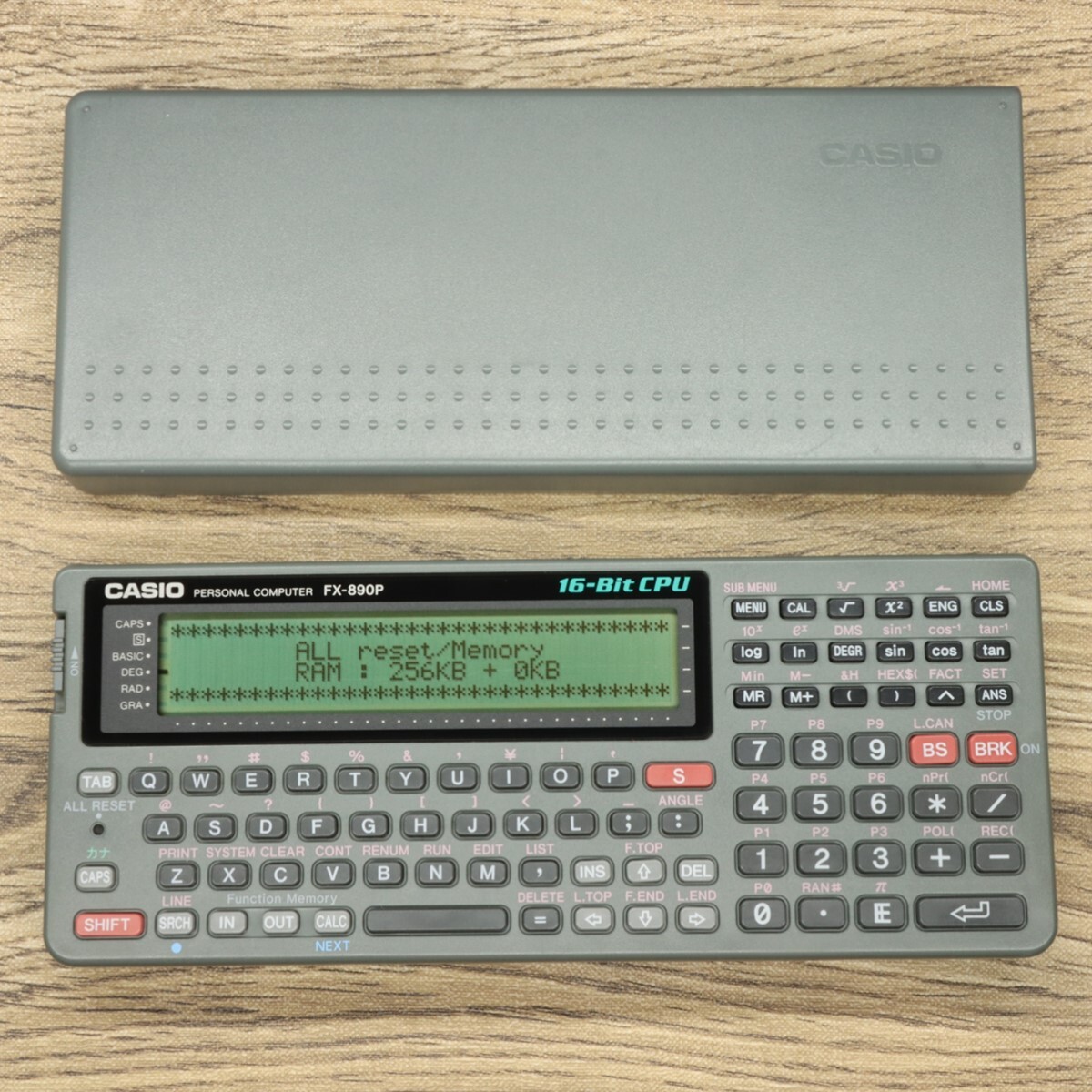 [中古] CASIO FX-890P RAM増設 メンテナンス品 ポケットコンピュータ (カシオ ポケコン)の画像2