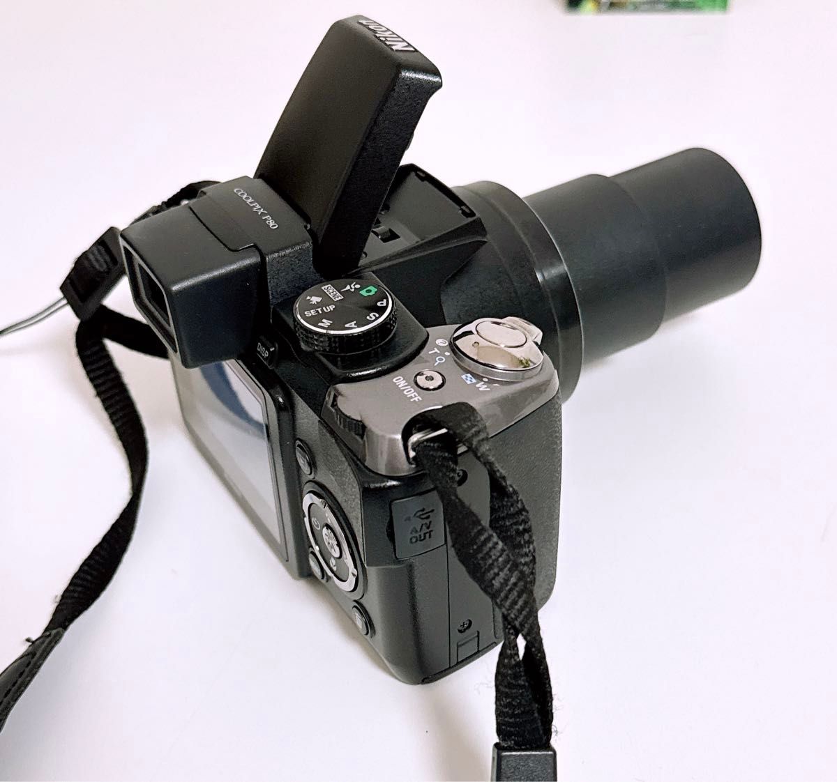 Nikon Coolpix P80 ニコン デジタルカメラ デジカメ ブラック