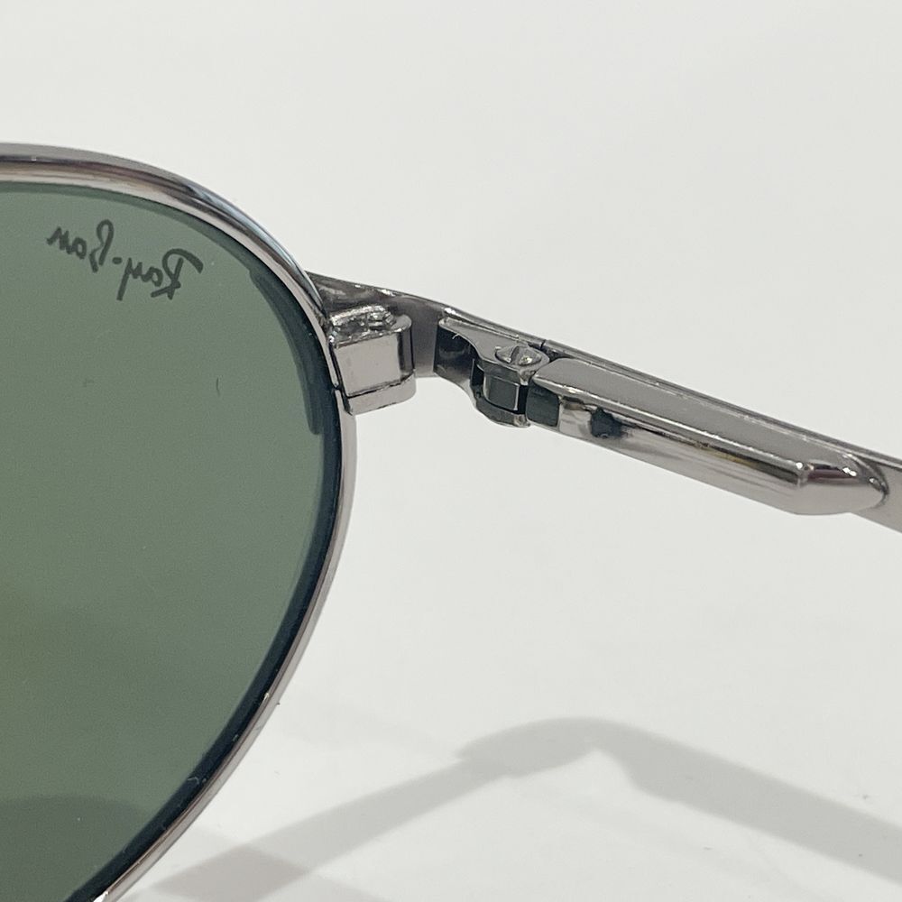  б/у / Ray-Ban RayBan солнцезащитные очки RB3002 W2839 овальный простой spring шарнир мужской серебряный 20462072
