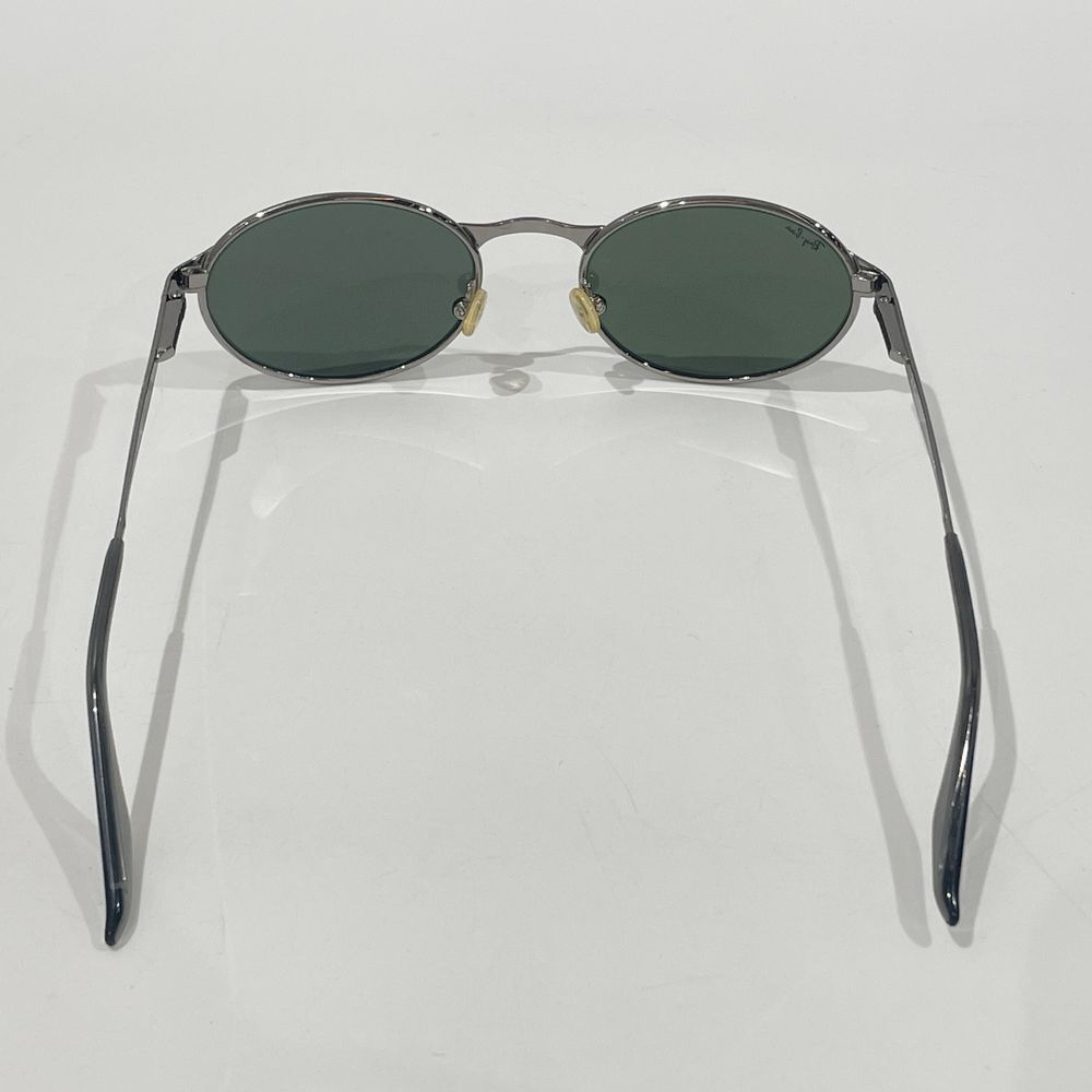  б/у / Ray-Ban RayBan солнцезащитные очки RB3002 W2839 овальный простой spring шарнир мужской серебряный 20462072