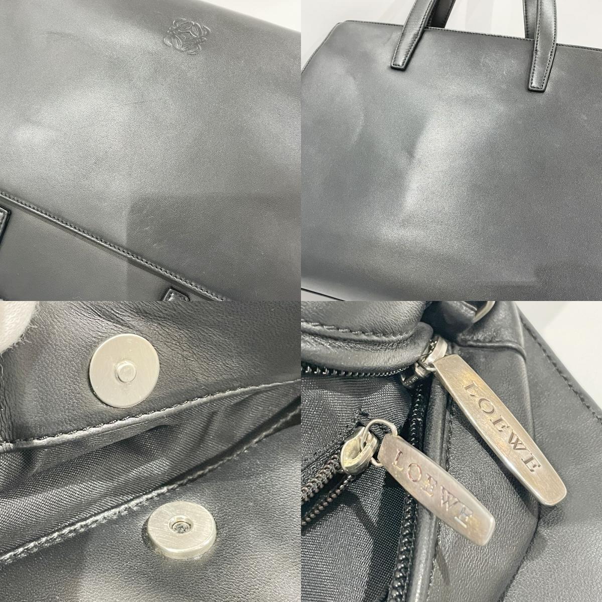 中古B/標準 LOEWE ロエベ ハンドバッグ アナグラム ナッパ ヴィンテージ レディース 20462956_画像9