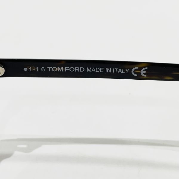 中古B/標準 TOM FORD トムフォード 眼鏡 TF5408-F 052 ハバナ スクエア T字 ブラウン アイウェア ユニセックス ブラウン 20441422_画像7