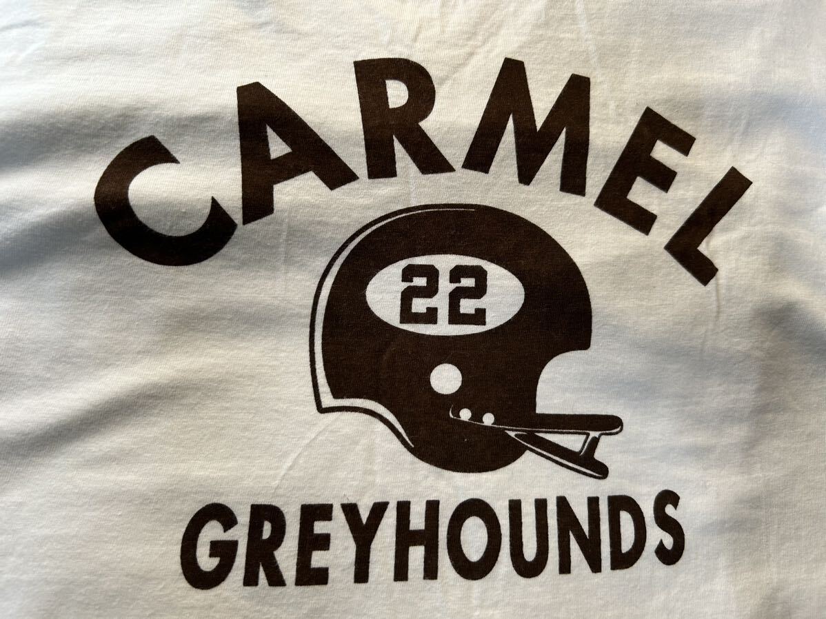 アメリカ製MADE IN U.S.A. CHESWICK リンガーTシャツ「CARMEL GREYHOUNDS」SUGAR CANEシュガーケーンの画像2