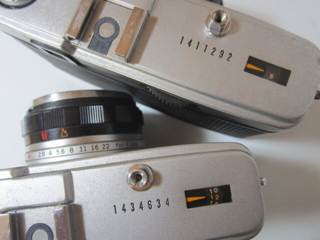 2台まとめ オリンパス OLYMPUS TRIP 35  (D.Zuiko F=40mm 1:2.8 ) フィルムカメラ シャッター切れます ジャンク扱いの画像3